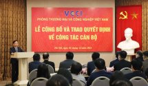 VCCI công bố và trao quyết định về công tác cán bộ VCCI công bố và trao quyết định về công tác cán bộ