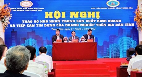 Thanh Hóa: Hội nghị tháo gỡ khó khăn cho các doanh nghiệp trên địa bàn